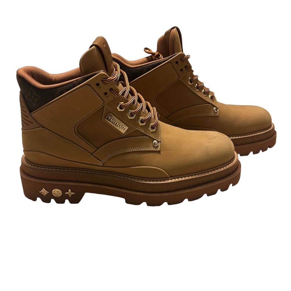 Louis Vuitton x NBA collab boots